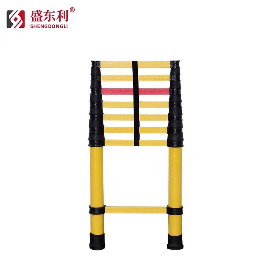 绝缘伸缩梯玻璃钢绝缘梯子单梯伸缩梯升降梯关节梯电工梯子工程安全梯施工供电维修绝缘梯